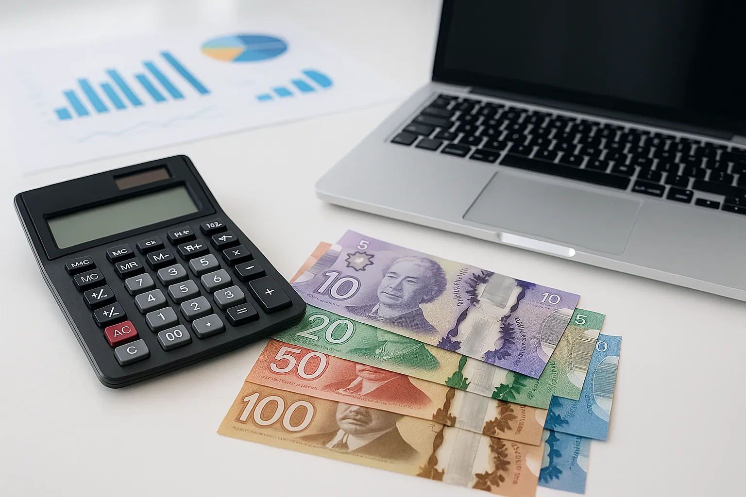 Web development cost calculator and planning materials